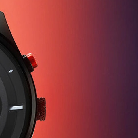 Crimson Chronograph Pusher