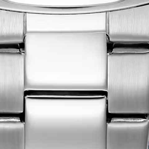 Solid 3-Link Steel Bracelet