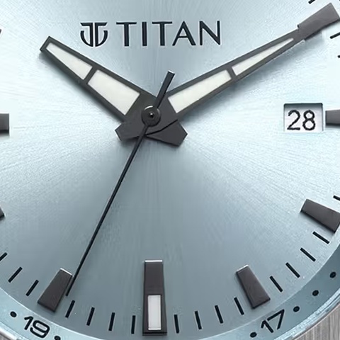 Sunburst Sky Blue Dial